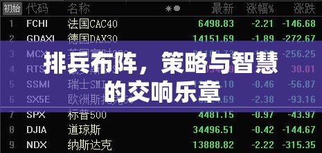 排兵布陣，策略與智慧的交響樂章  第2張