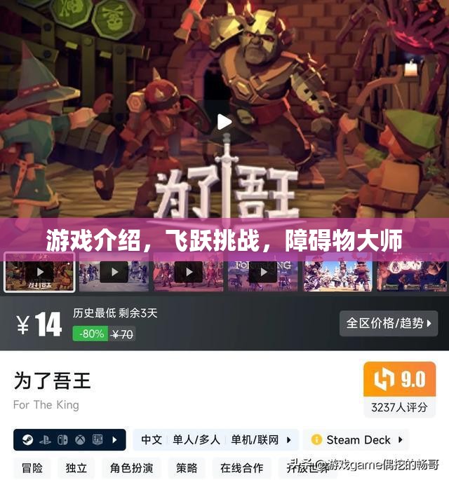飛躍挑戰(zhàn)，障礙物大師——挑戰(zhàn)極限，超越自我
