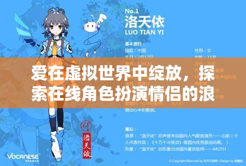 虛擬世界的浪漫綻放，在線角色扮演情侶的浪漫之旅