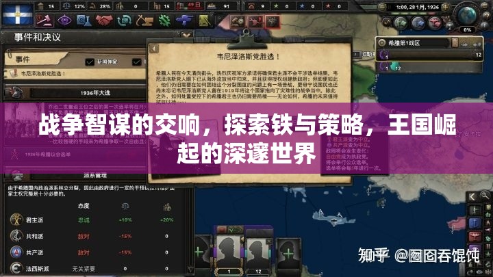 鐵與策略的交響，探索王國崛起的深邃世界