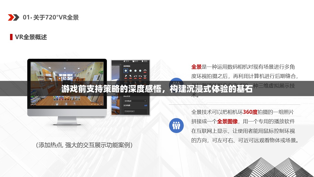 游戲前支持策略的深度感悟，構(gòu)建沉浸式體驗(yàn)的基石