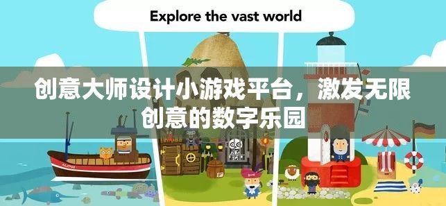 創(chuàng)意大師，激發(fā)無(wú)限創(chuàng)意的數(shù)字游戲設(shè)計(jì)樂(lè)園