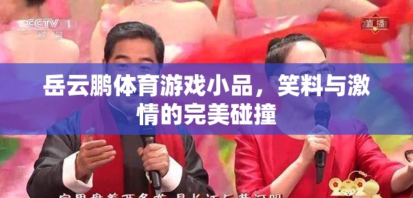 笑料與激情的碰撞，岳云鵬的體育游戲小品