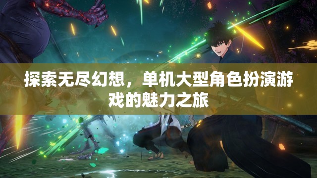 探索無盡幻想，單機大型角色扮演游戲的魅力之旅