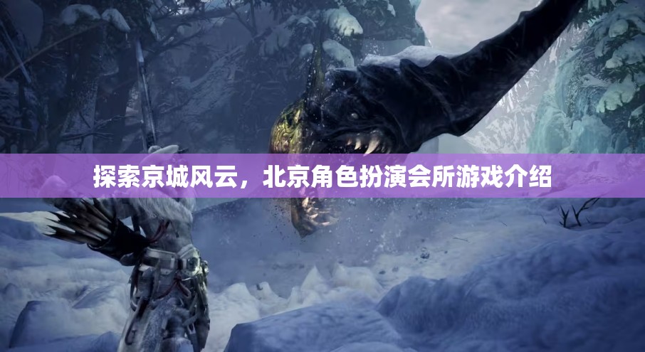 京城風(fēng)云，北京角色扮演會(huì)所的沉浸式游戲體驗(yàn)