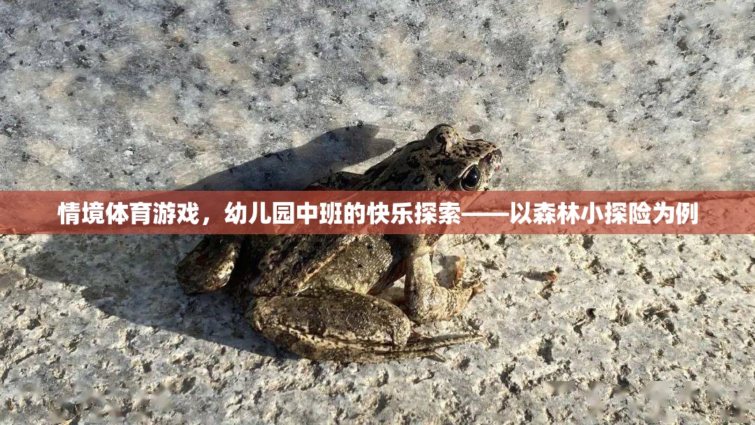 森林小探險(xiǎn)，幼兒園中班情境體育游戲的快樂探索