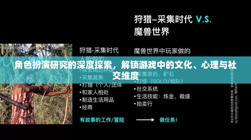 角色扮演的深度探索，解鎖游戲中的文化、心理與社交維度