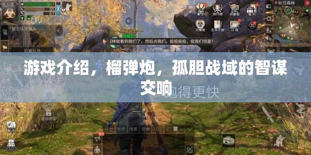 榴彈炮與智謀交響，孤膽戰(zhàn)域的戰(zhàn)術(shù)策略游戲