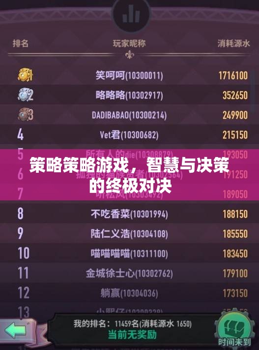 策略策略游戲，智慧與決策的終極對決