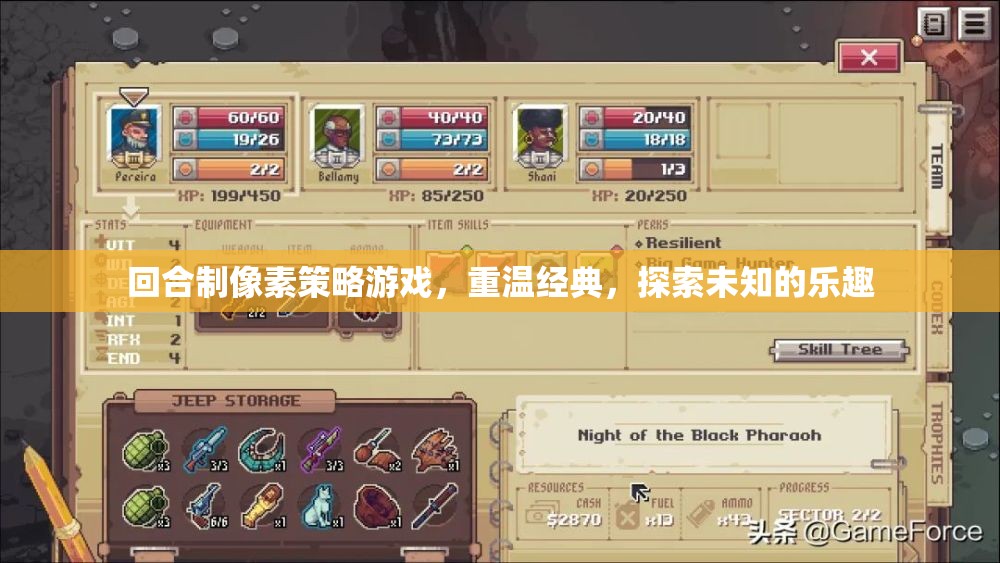 重溫經(jīng)典，探索未知，回合制像素策略游戲的樂趣之旅  第2張