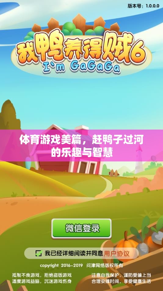 趕鴨子過河，體育游戲中的樂趣與智慧