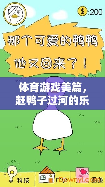 趕鴨子過河，體育游戲中的樂趣與智慧