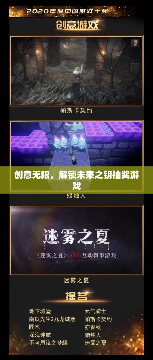 創(chuàng)意無限，解鎖未來之鑰抽獎游戲