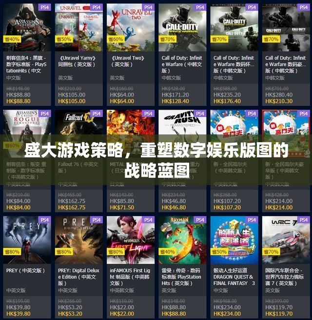 盛大游戲策略，重塑數(shù)字娛樂版圖的戰(zhàn)略藍(lán)圖