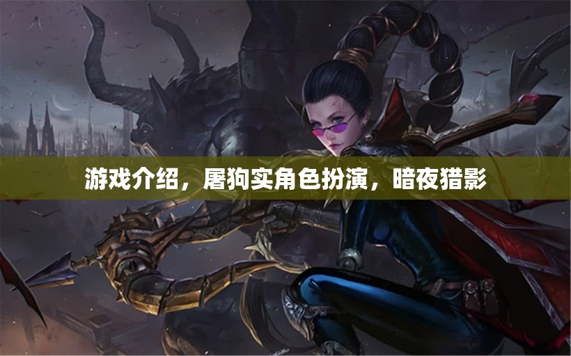 暗夜獵影，屠狗實角色扮演的冒險之旅