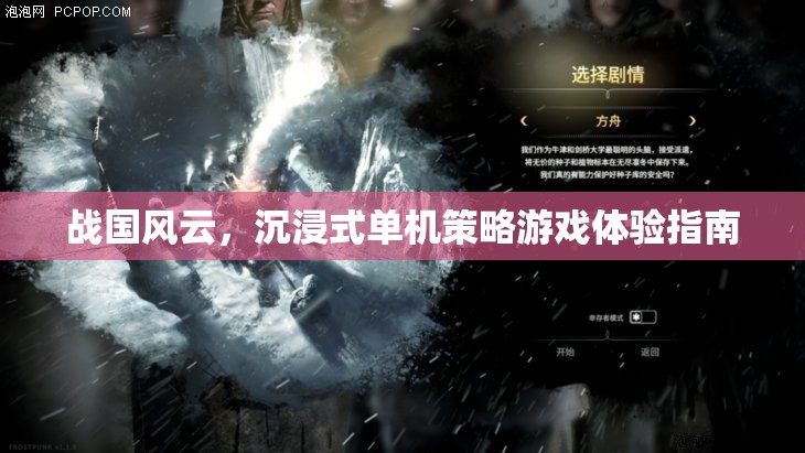 戰(zhàn)國(guó)風(fēng)云，沉浸式單機(jī)策略游戲攻略指南