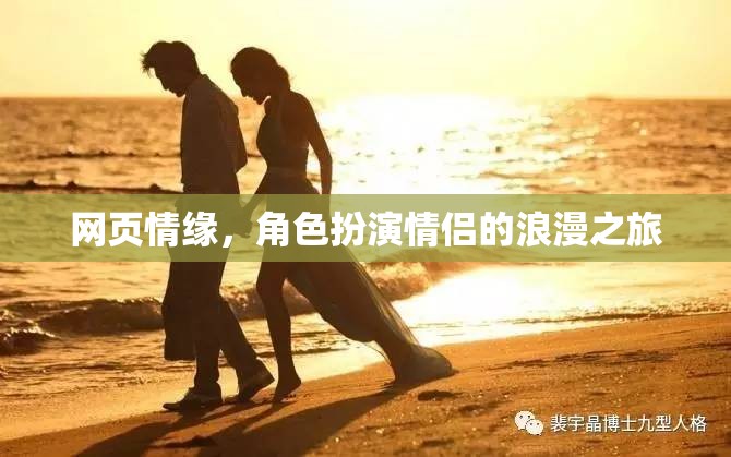 網(wǎng)頁情緣，角色扮演情侶的浪漫之旅