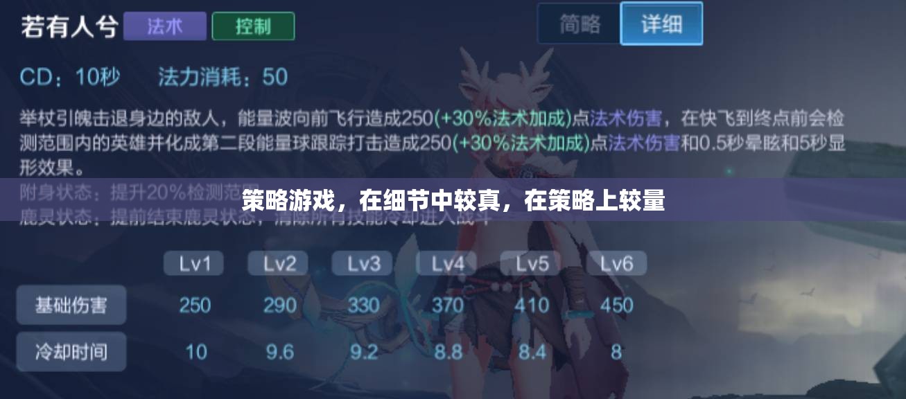 細節(jié)較真，策略較量，探索策略游戲的深度魅力