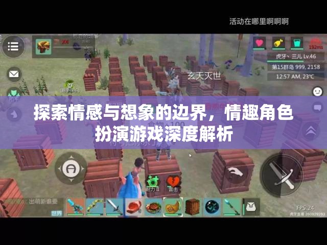 探索情感與想象的邊界，情趣角色扮演游戲的深度解析