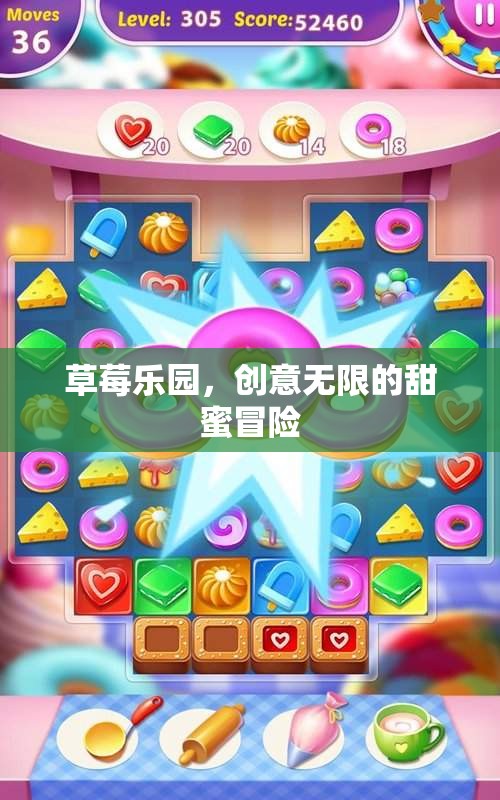 草莓樂園，創(chuàng)意無限的甜蜜冒險之旅  第3張