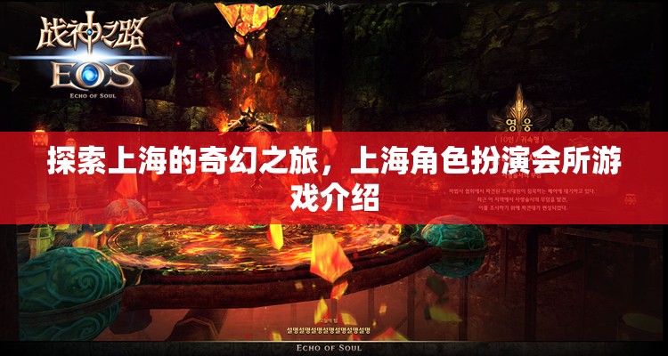 上海奇幻之旅，角色扮演會(huì)所的探索與冒險(xiǎn)