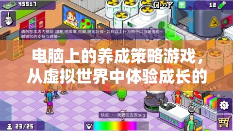 虛擬世界中的成長之旅，電腦上的養(yǎng)成策略游戲  第3張