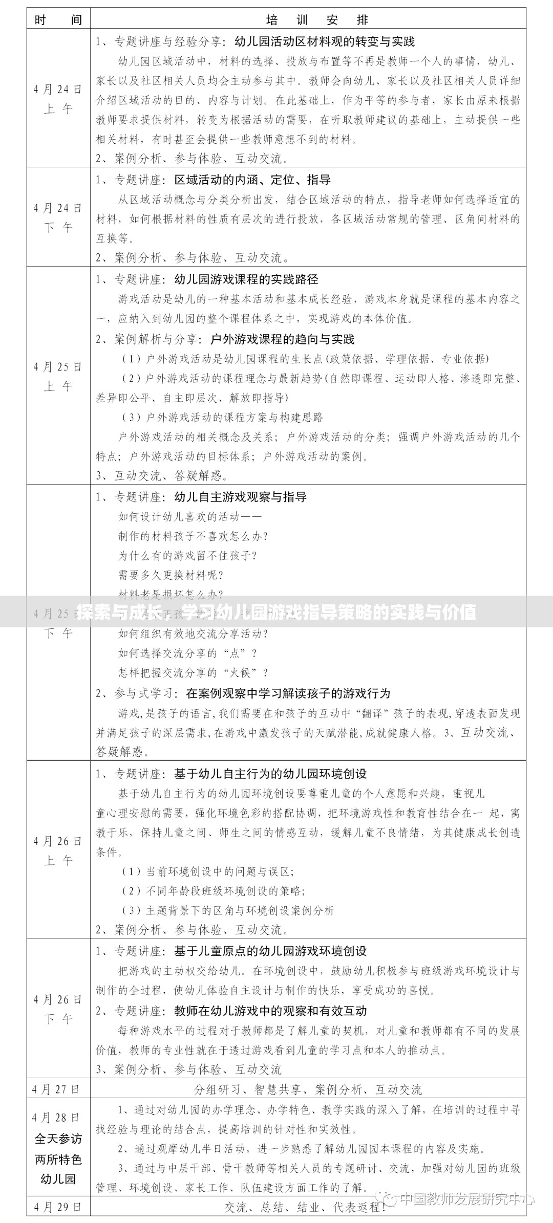 探索與成長，幼兒園游戲指導(dǎo)策略的實踐與價值