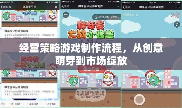 從創(chuàng)意萌芽到市場(chǎng)綻放，經(jīng)營(yíng)策略游戲的全流程解析