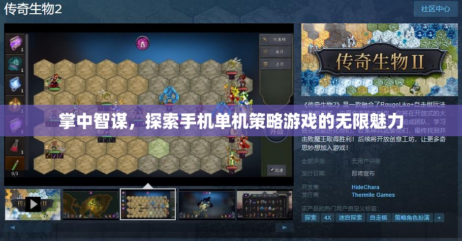 掌中智謀，解鎖手機(jī)單機(jī)策略游戲的無(wú)限魅力