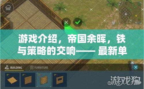 游戲介紹，帝國余暉，鐵與策略的交響—— 最新單機(jī)策略游戲下載的深度剖析