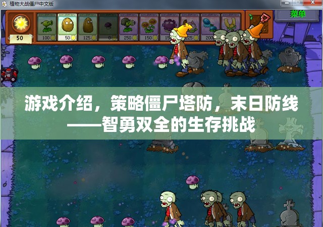 智勇雙全的生存挑戰(zhàn)，策略僵尸塔防游戲末日防線  第3張