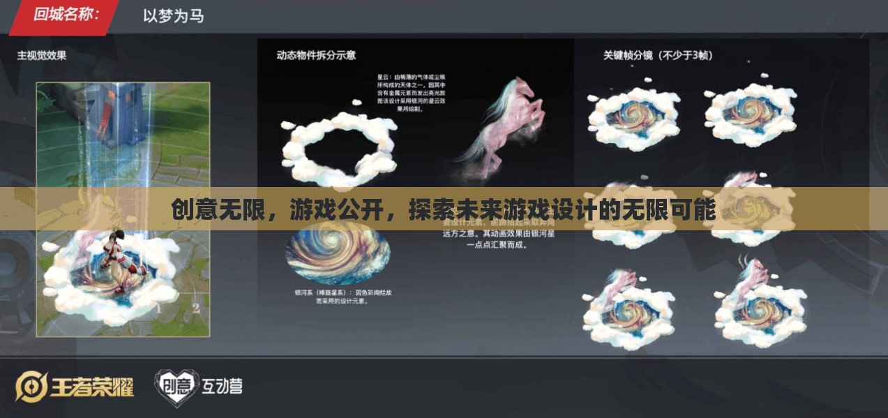 創(chuàng)意無界，游戲公開探索未來設(shè)計(jì)的無限可能