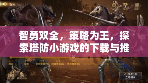 智勇雙全，策略為王，探索塔防小游戲下載與推薦  第1張