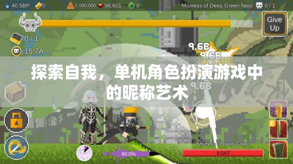 探索自我，單機角色扮演游戲中的昵稱藝術(shù)