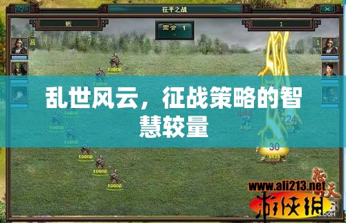 亂世風(fēng)云，征戰(zhàn)策略的智慧較量