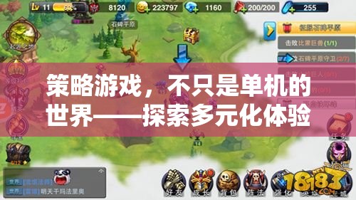 策略游戲，從單機(jī)到多元體驗(yàn)的廣闊世界
