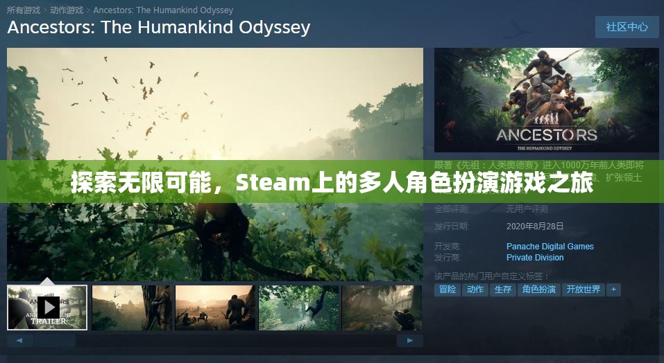 Steam上的多人角色扮演游戲，探索無(wú)限可能的冒險(xiǎn)之旅