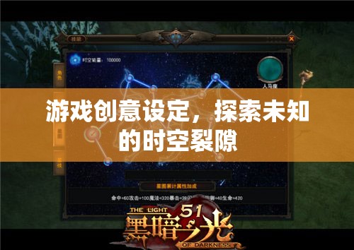 探索未知時(shí)空裂隙，一款挑戰(zhàn)玩家想象與冒險(xiǎn)的游戲創(chuàng)意
