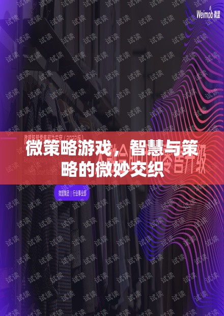 微策略游戲，智慧與策略的精妙交織