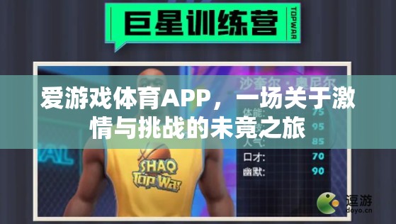 愛游戲體育APP，激情與挑戰(zhàn)的未竟之旅