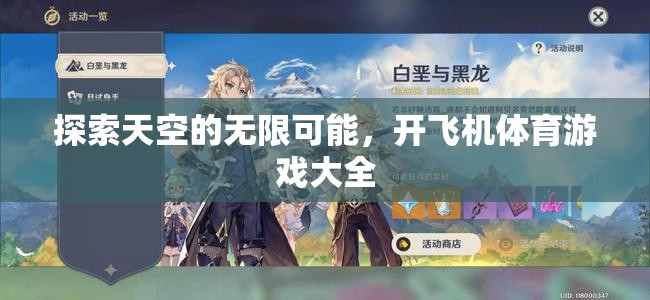 翱翔天際，開飛機(jī)體育游戲大全