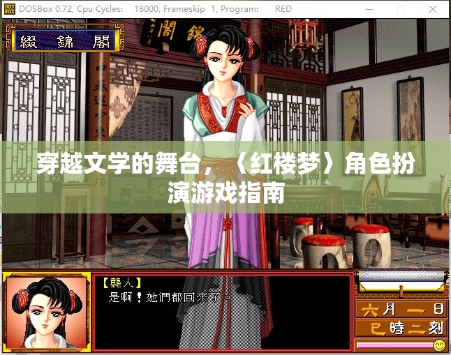 穿越文學(xué)的舞臺，〈紅樓夢〉角色扮演游戲指南