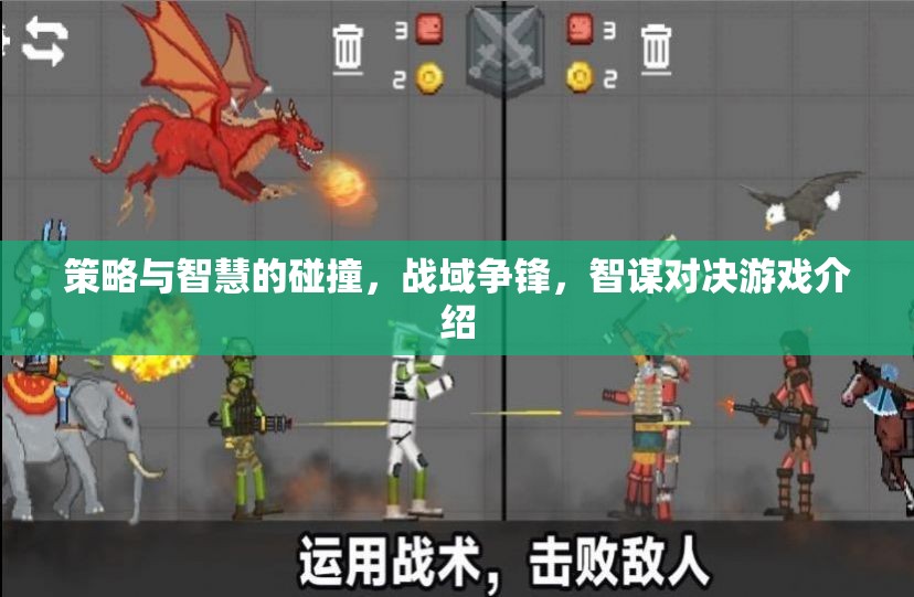 智謀碰撞，戰(zhàn)域爭鋒的智慧對決游戲
