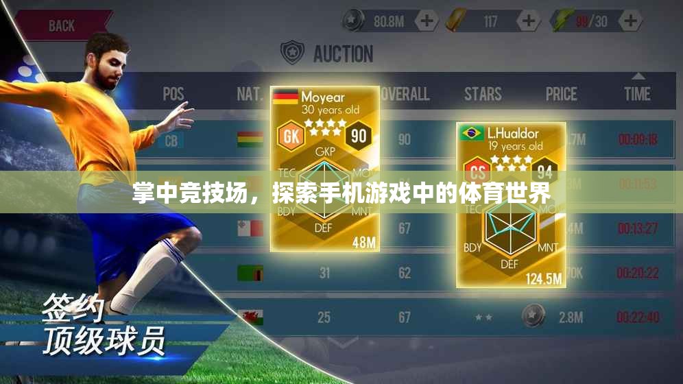掌中競技場，探索手機(jī)游戲中的體育新世界