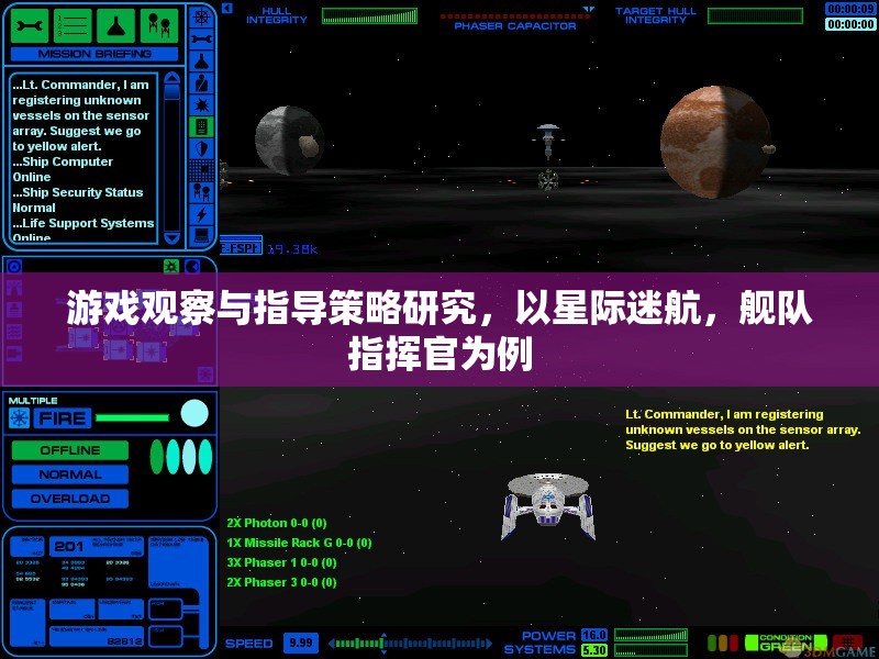 星際迷航，艦隊(duì)指揮官游戲中的觀察與指導(dǎo)策略研究