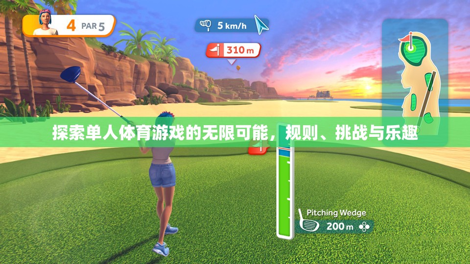 探索單人體育游戲的無限可能，規(guī)則、挑戰(zhàn)與樂趣的深度剖析