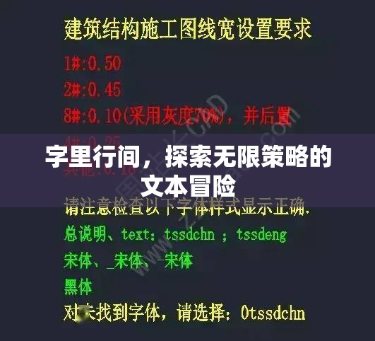 字間策略，一場無盡的文本冒險之旅  第3張