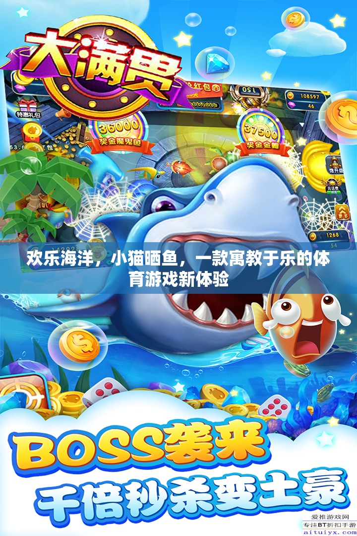 歡樂(lè)海洋，寓教于樂(lè)的曬魚(yú)體育游戲新體驗(yàn)