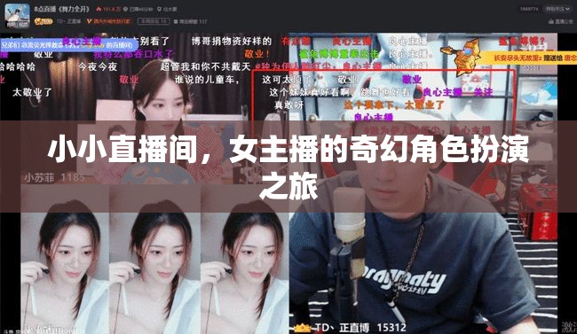 女主播的奇幻角色扮演，小小直播間里的奇妙冒險(xiǎn)