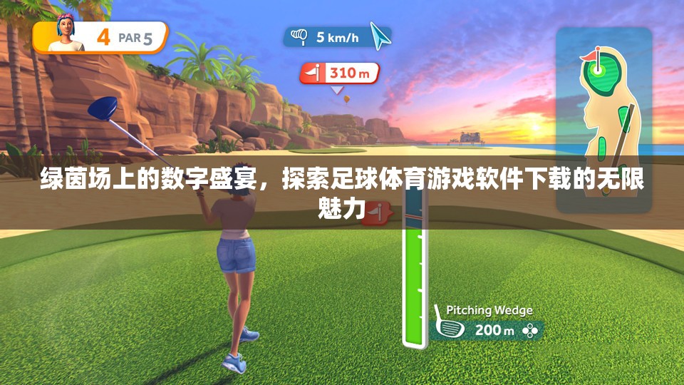 綠茵場上的數(shù)字盛宴，探索足球體育游戲軟件下載的無限魅力